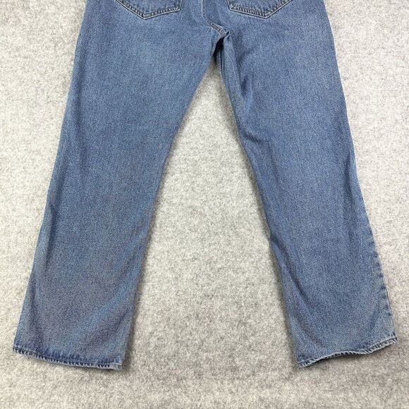 Vintage Big Mac Jeans Mens 33x30 Blue Medium Wash Straight Leg Work Wear Denim - Picture 8 of 15